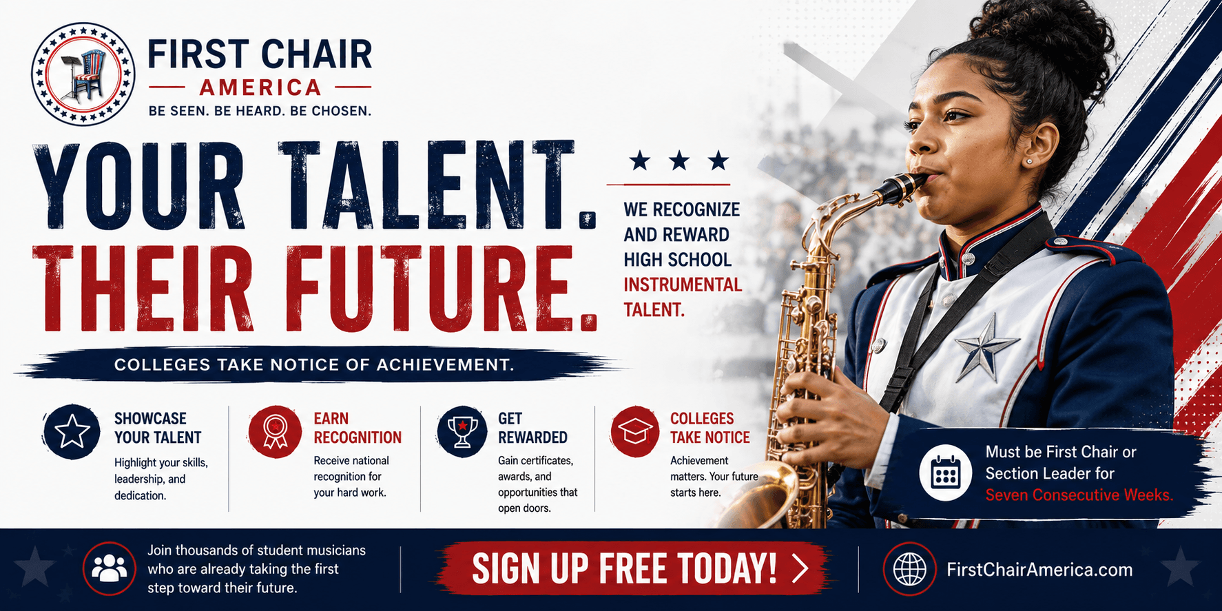 First Chair America advertisement