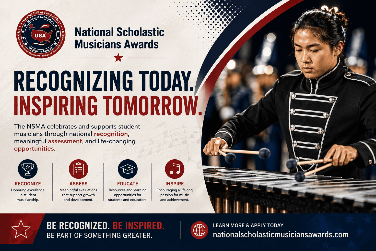 National Scholastic Musicians Awards advertisement