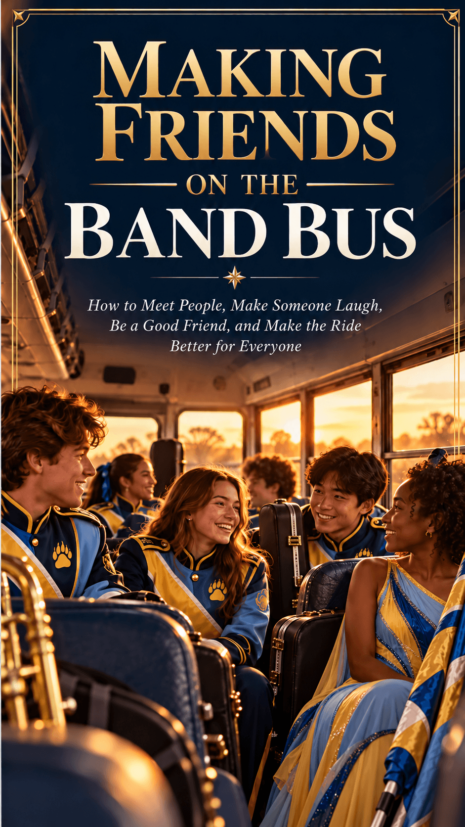 Making Friends on the Band Bus book cover
