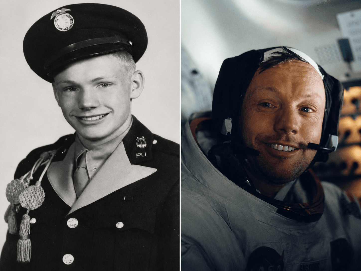 Neil Armstrong in uniform